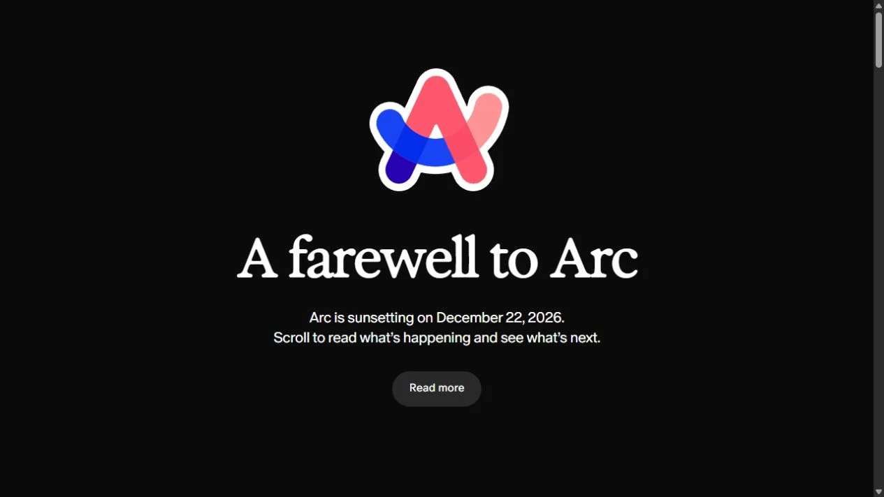 Annuncio ufficiale A farewell to Arc con chiusura fissata al 22 dicembre 2026