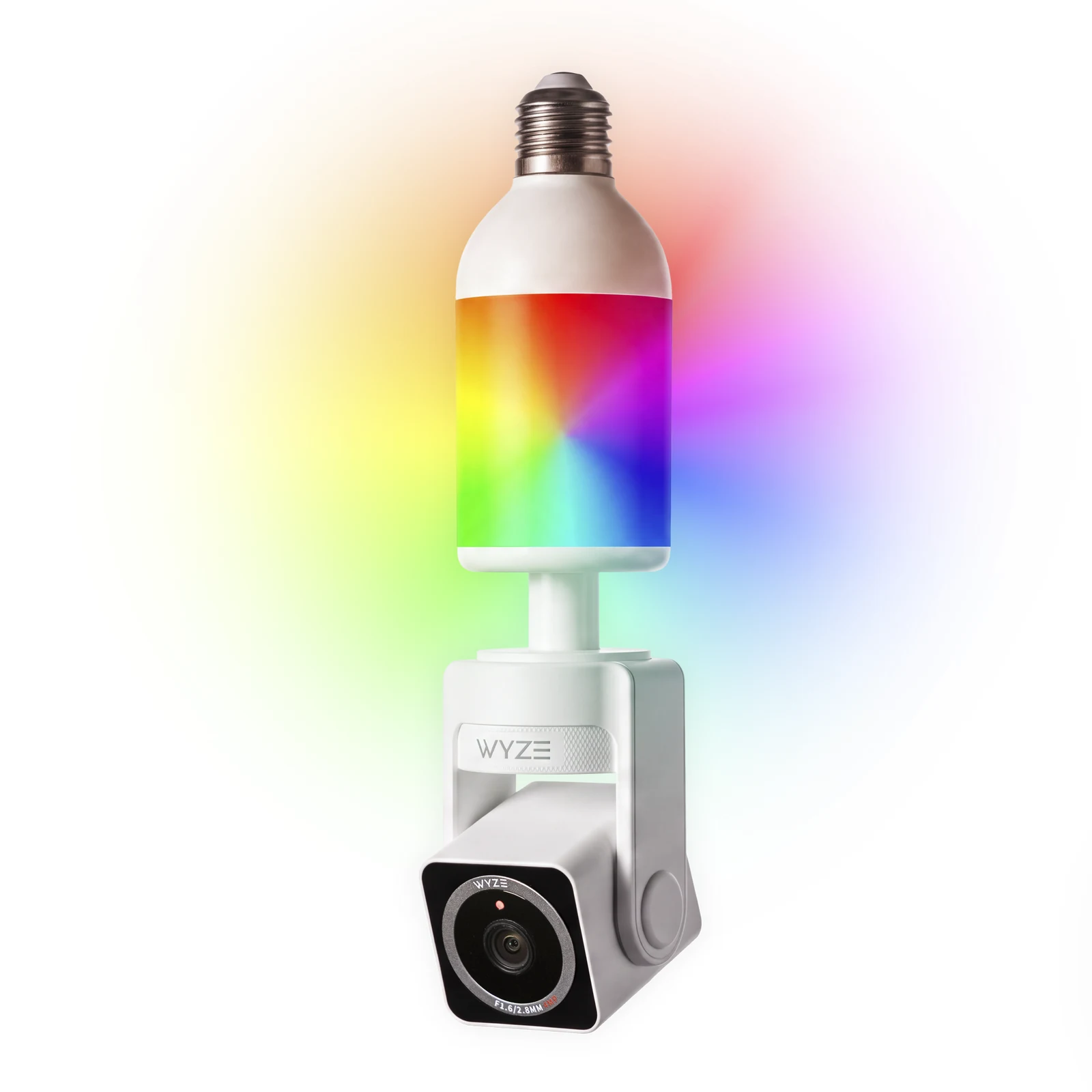 Wyze Bulb Cam Pan Color, lampadina RGB con videocamera motorizzata