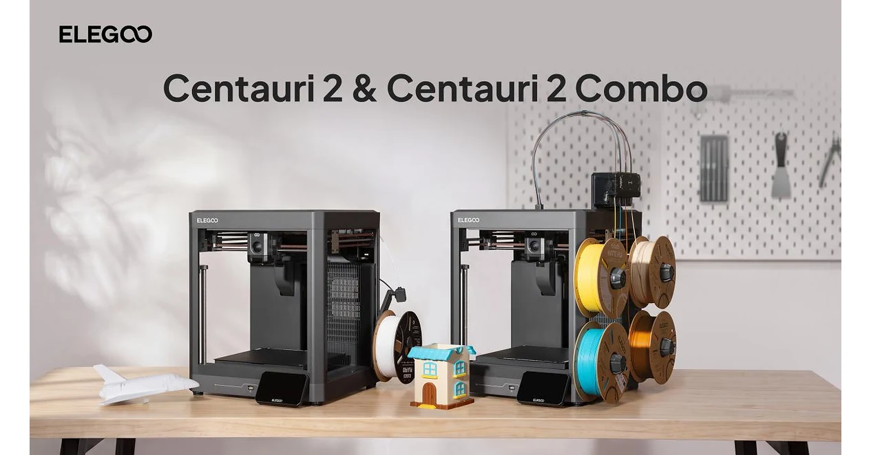 ELEGOO Centauri 2 e Centauri 2 Combo nella presentazione ufficiale