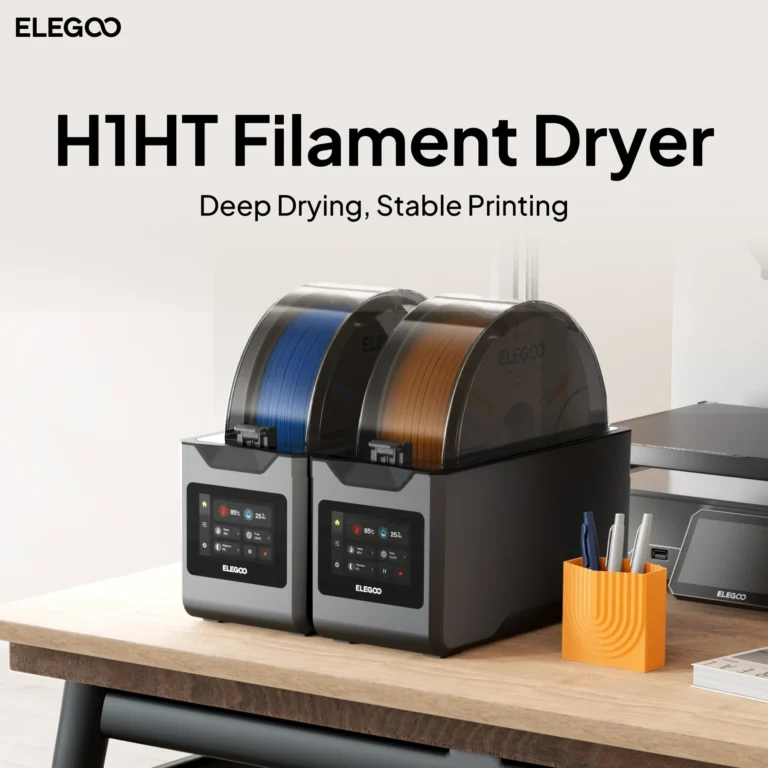 ELEGOO H1 HT: essiccazione dei filamenti fino a 85 °C