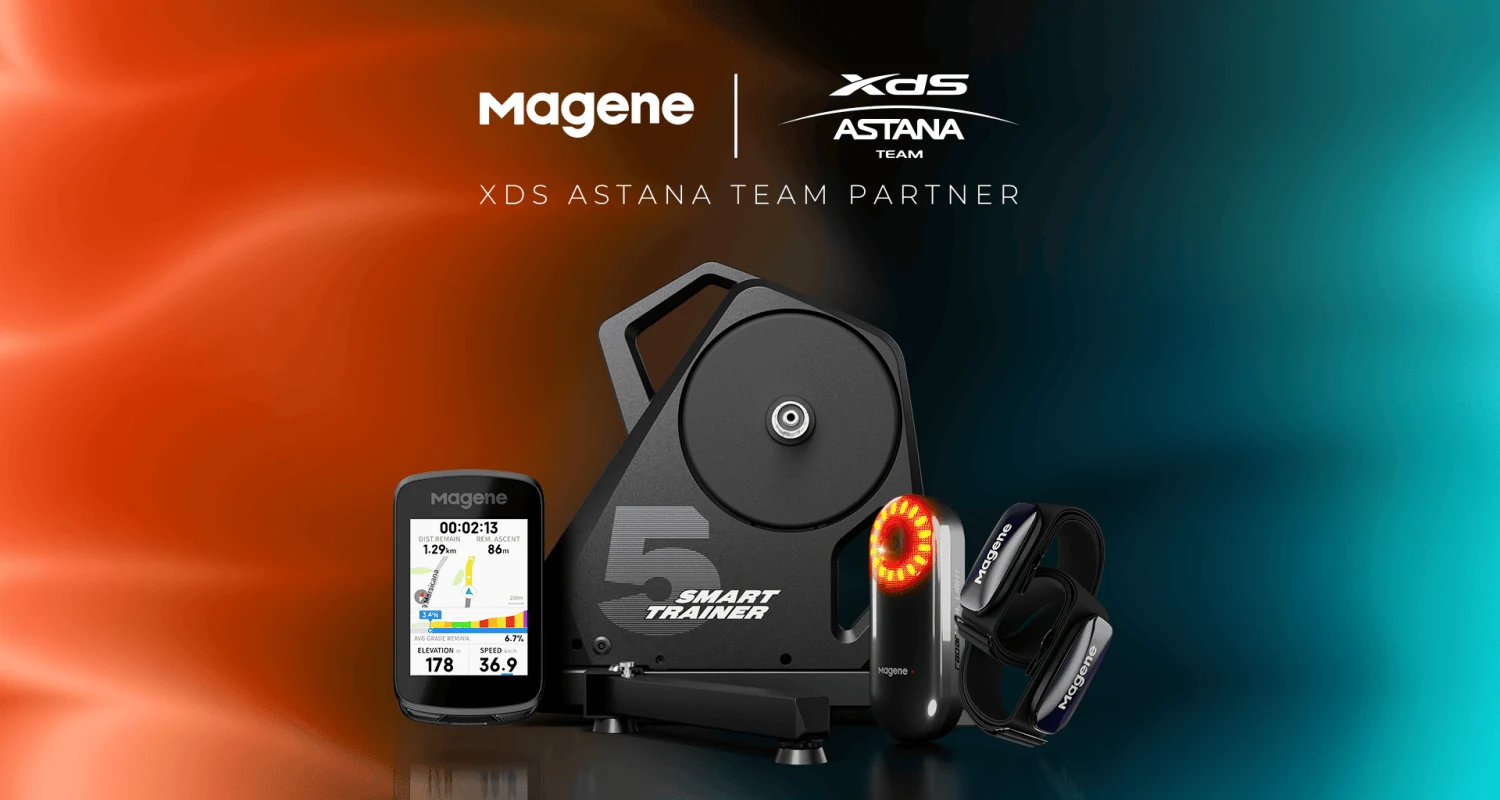 Magene e XDS Astana, dotazione per la stagione 2026