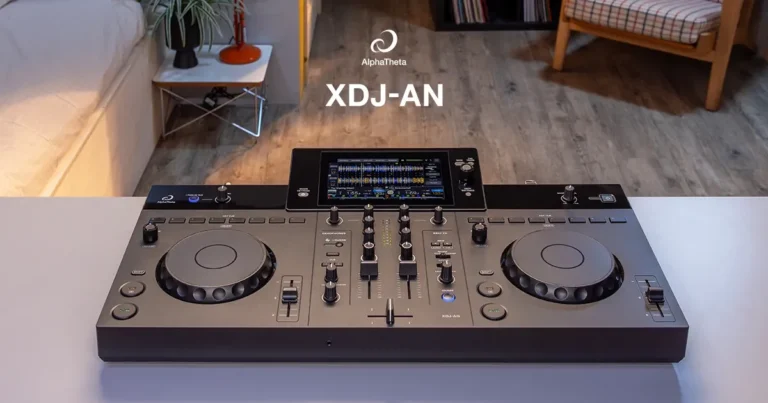 AlphaTheta XDJ-AN: sistema DJ a due canali tra USB, streaming e cloud