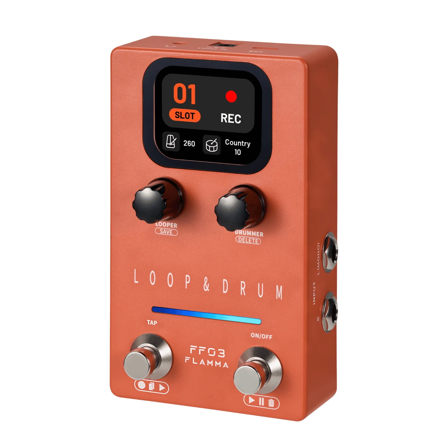 Collegamenti del looper FLAMMA FF03