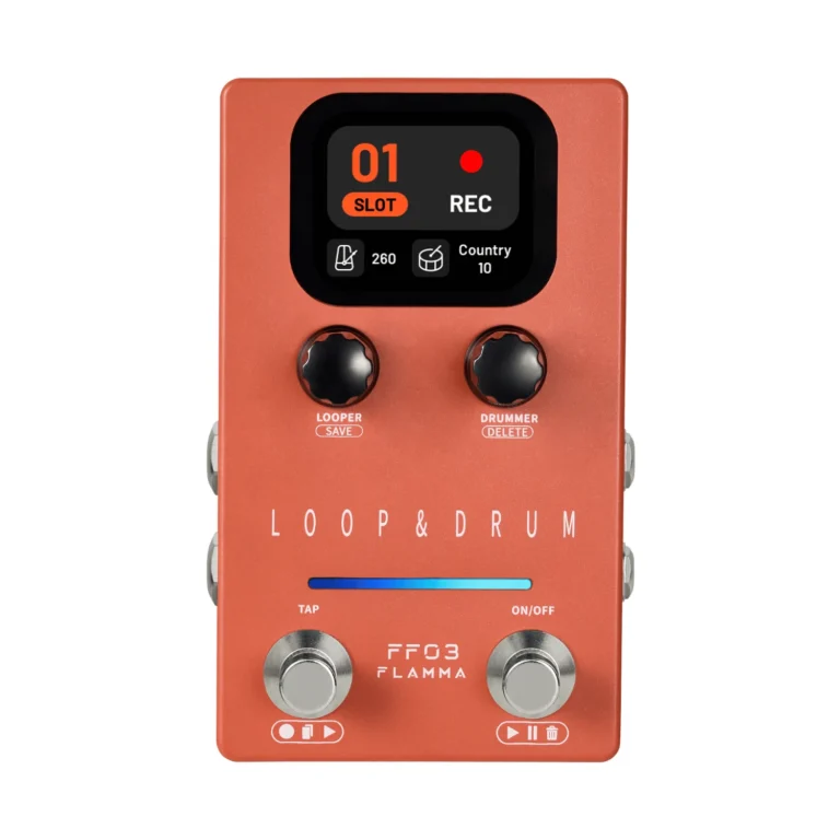 FLAMMA FF03: looper stereo e batteria ritmica in un pedale