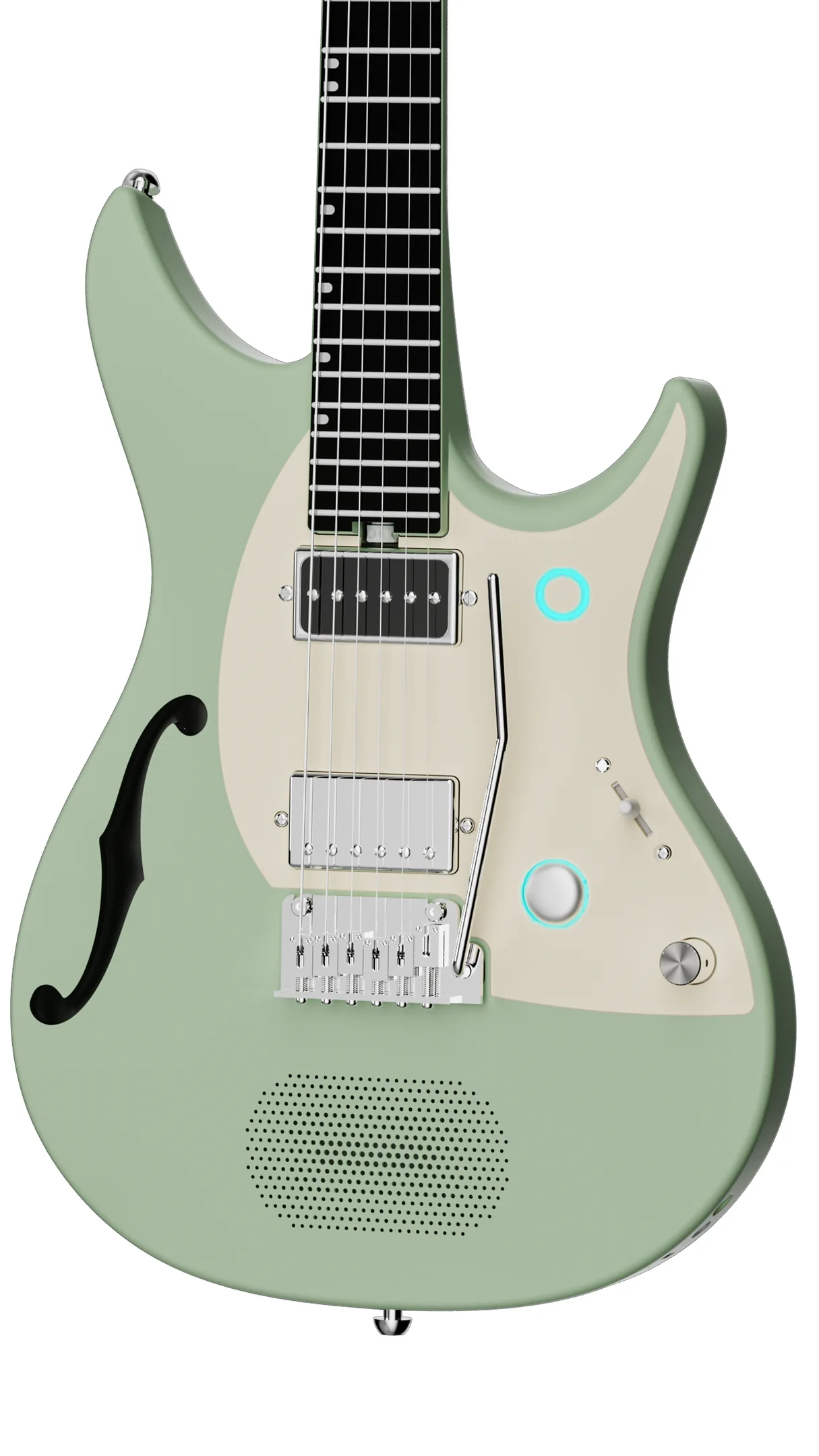 Dettaglio del corpo della chitarra ENYA Inspire Pro TS