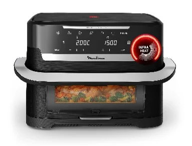 Moulinex Ever Fry Dual Flex con visore frontale