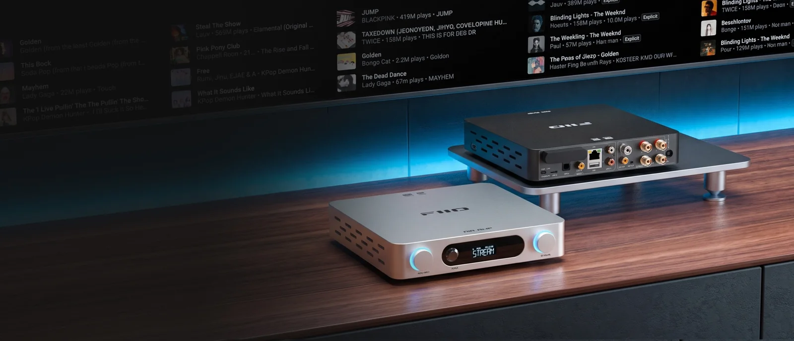 FiiO AIR AMP: streaming e amplificazione da 120 W per canale