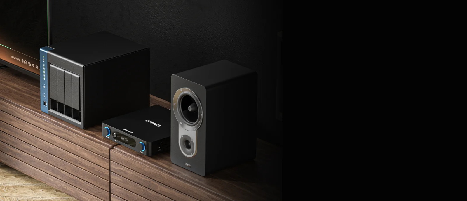 FiiO AIR AMP collegato a diffusori passivi