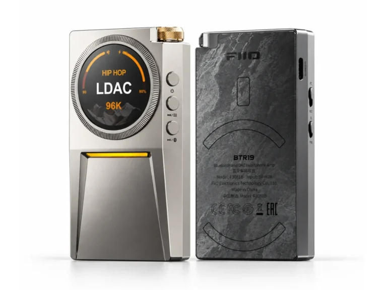 FiiO BTR19, concept del DAC Bluetooth con display circolare