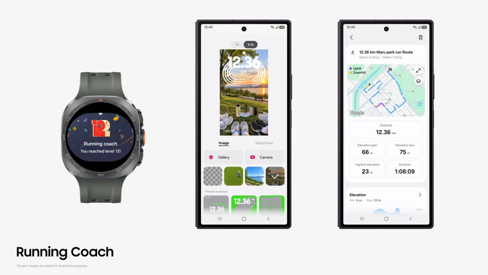 Running Coach e gestione dei percorsi su smartphone