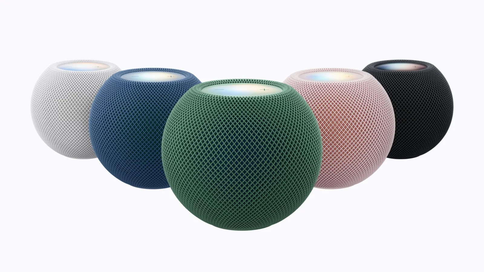 HomePod mini 2 nei cinque colori annunciati da Apple