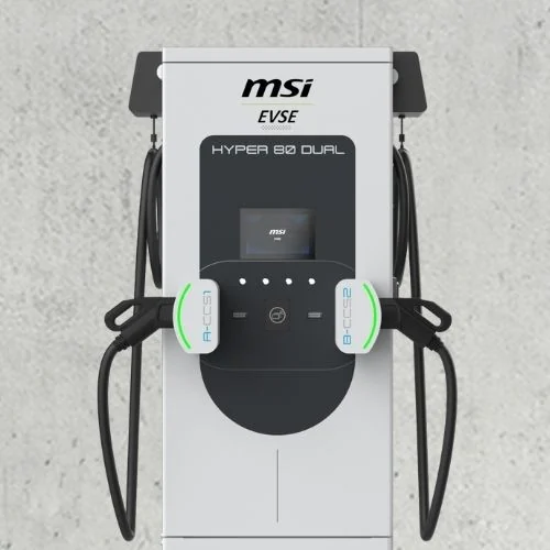 Stazione MSI Hyper 80 Dual con due connettori