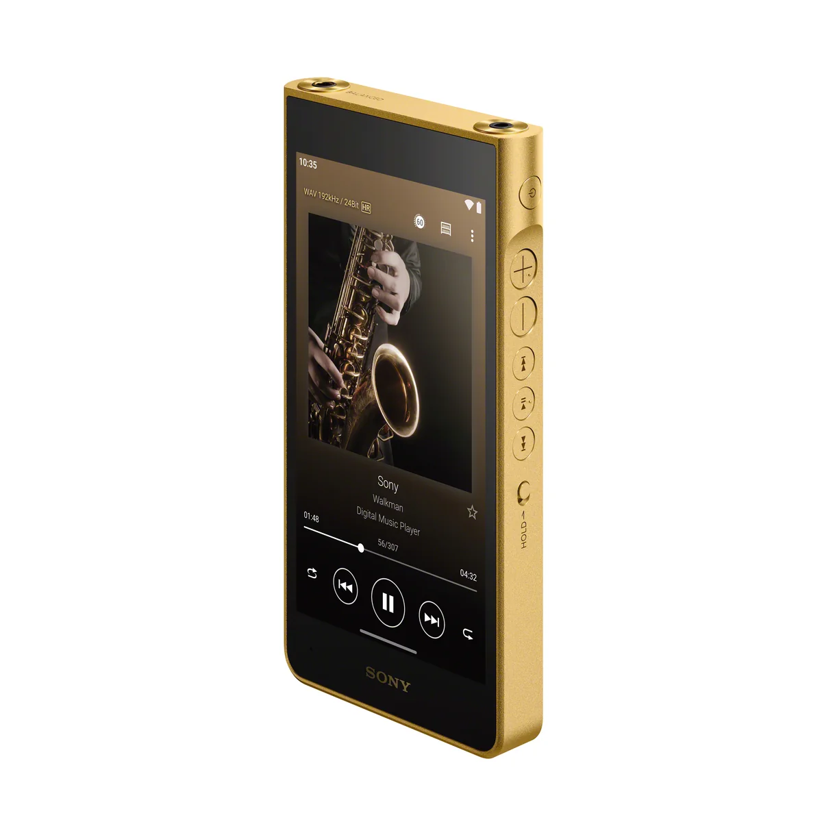 Sony Walkman NW-WM1ZM3 con finitura dorata