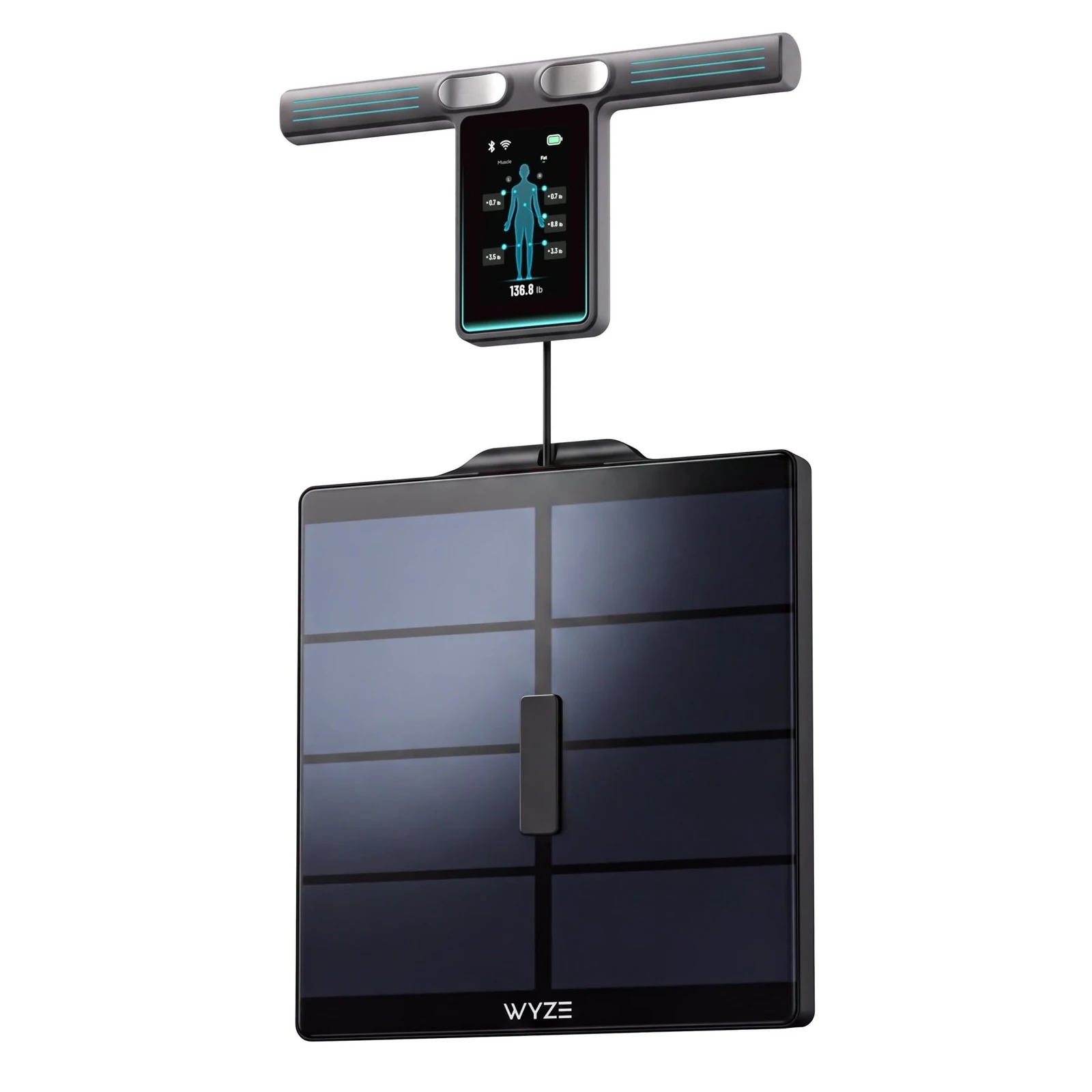 Wyze Scale Ultra BodyScan Plus con manubrio e display integrato