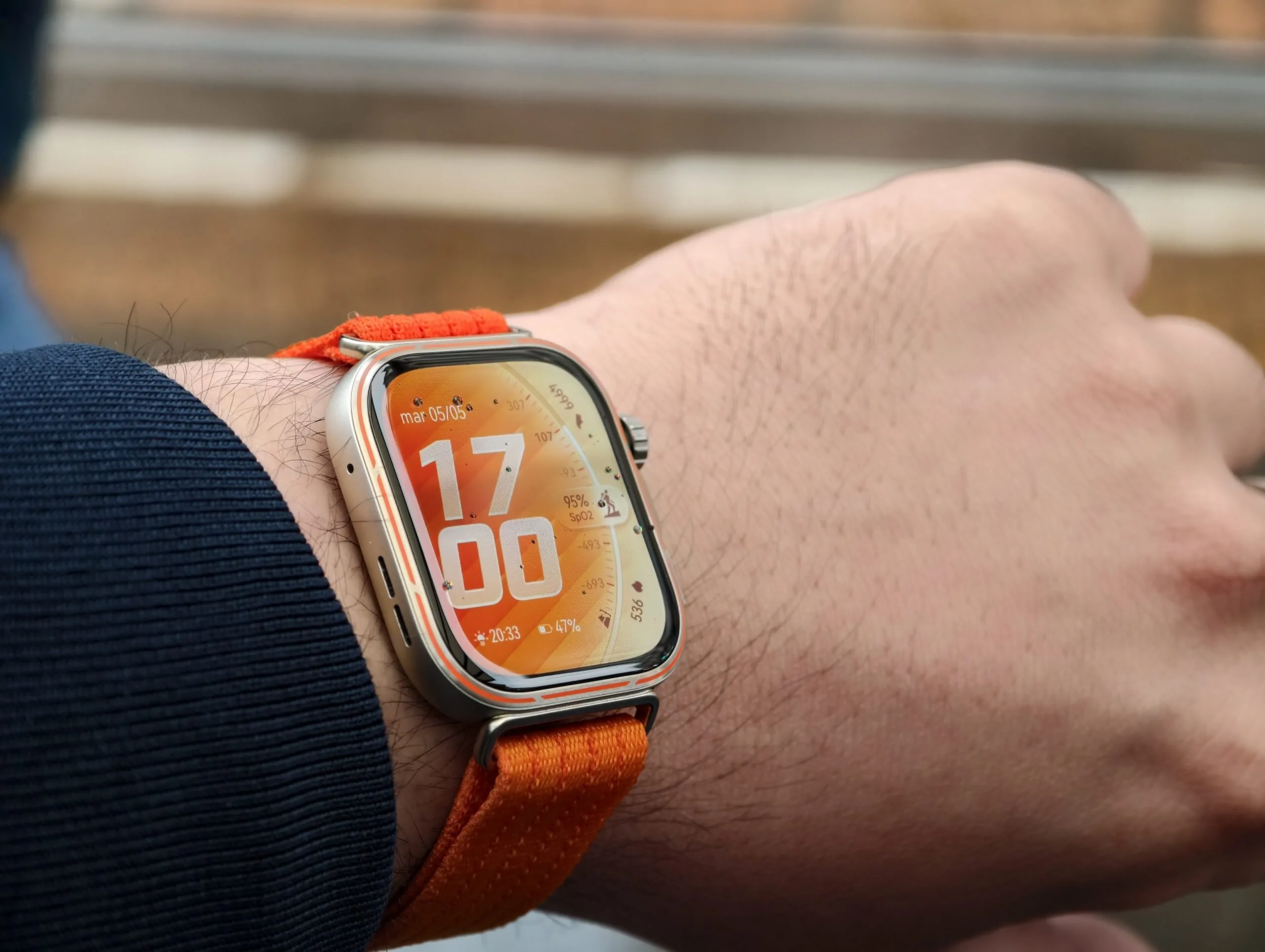 Display AMOLED LTPO Huawei Watch Fit 5 Pro
